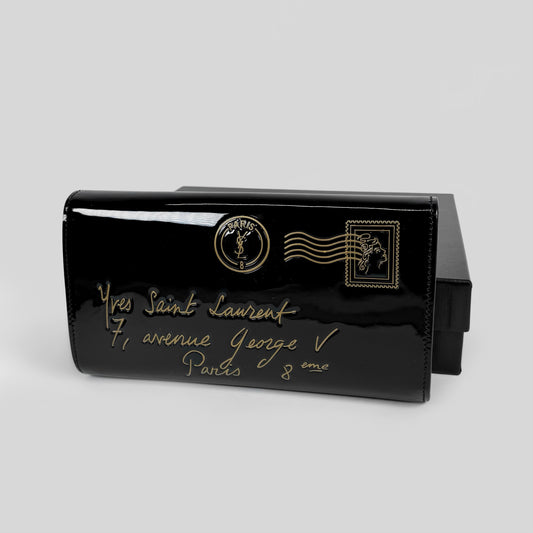 Saint Laurent Y-Mail Envelope Clutch