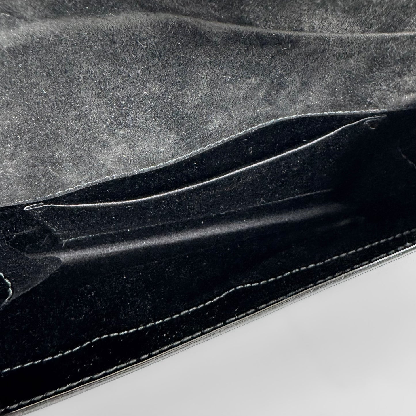 Saint Laurent Y-Mail Envelope Clutch