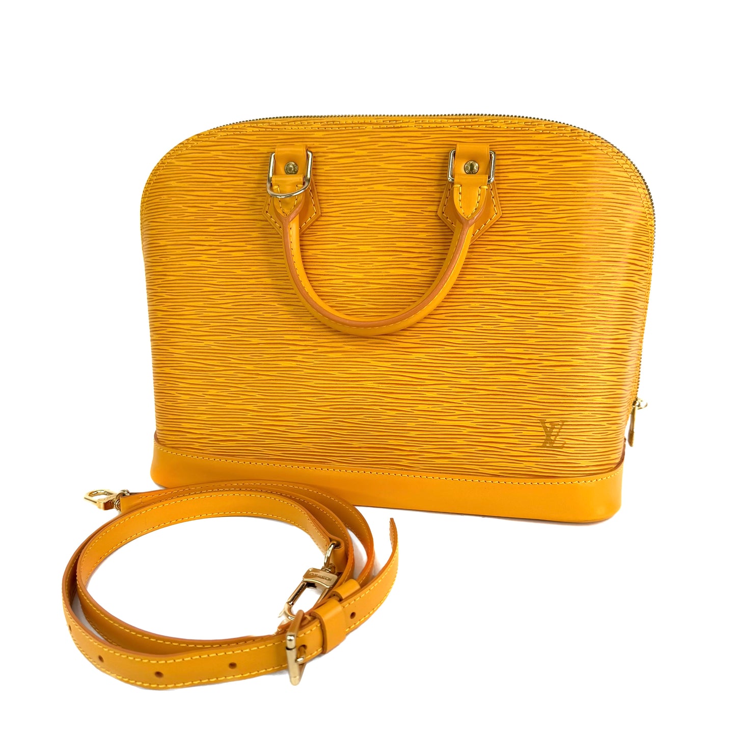 Louis Vuitton Alma Canary PM Bag