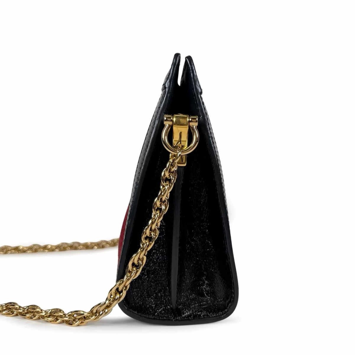 Gucci Ophidia Suede Web Small Bag
