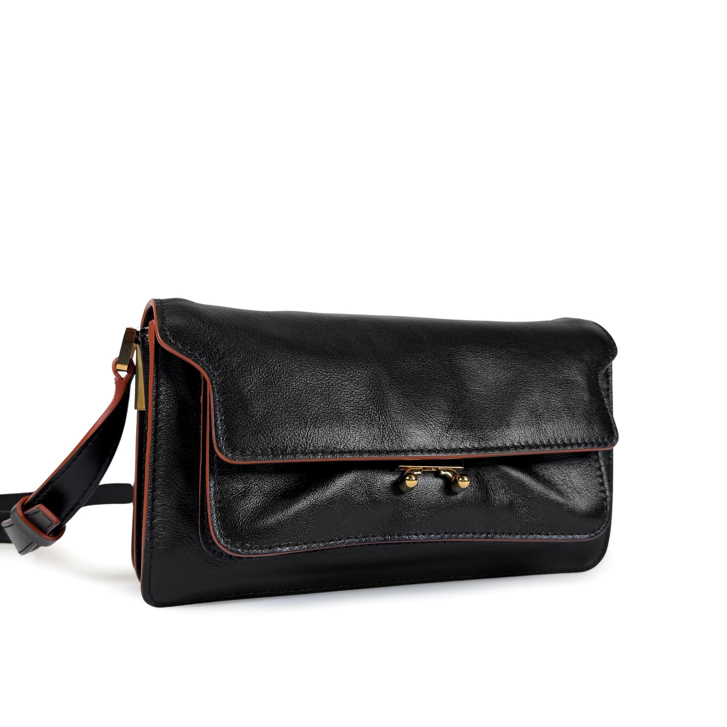 Marni Trunk Soft East-West Crossbody Bag