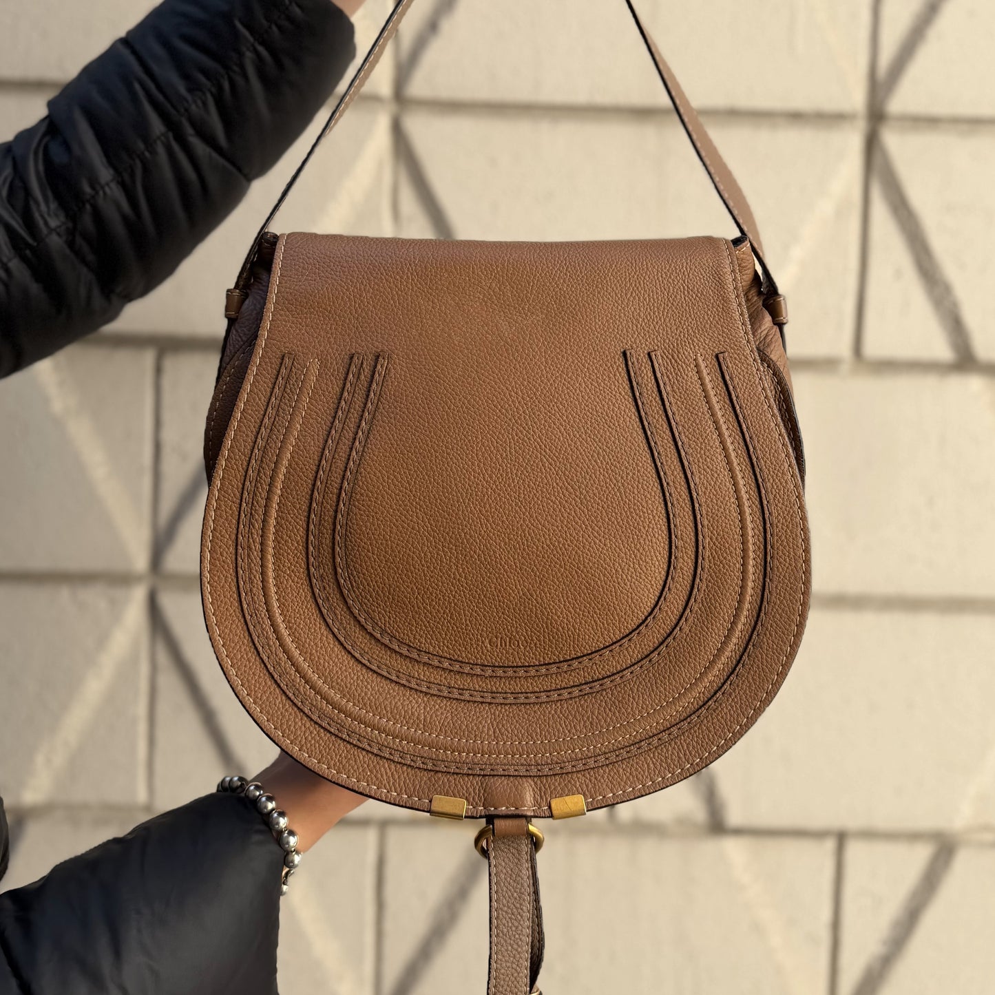Chloe Marcie Medium Saddle Bag