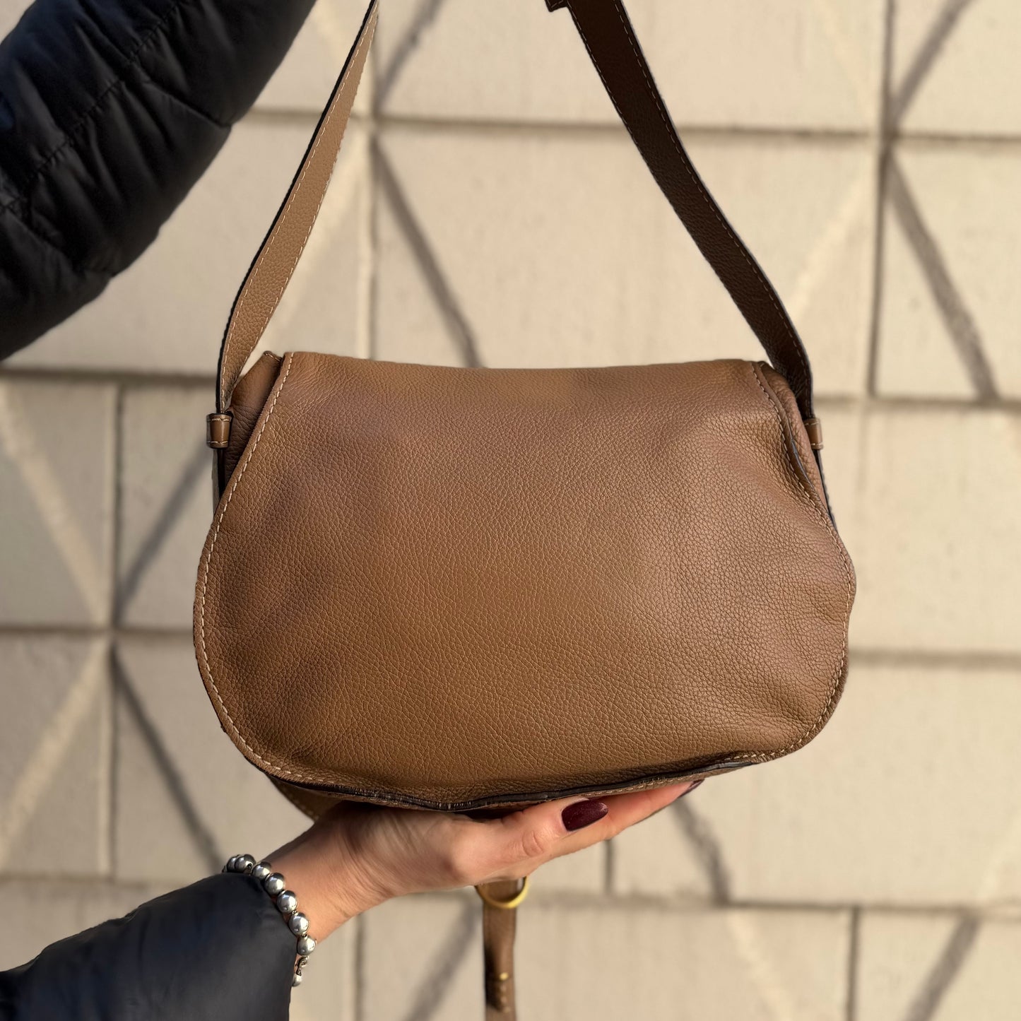 Chloe Marcie Medium Saddle Bag