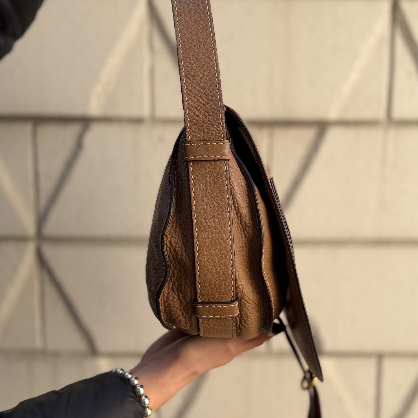 Chloe Marcie Medium Saddle Bag