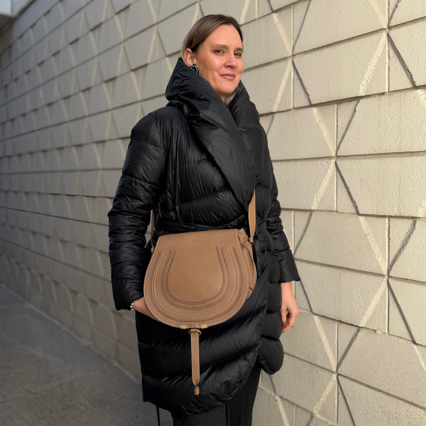 Chloe Marcie Medium Saddle Bag