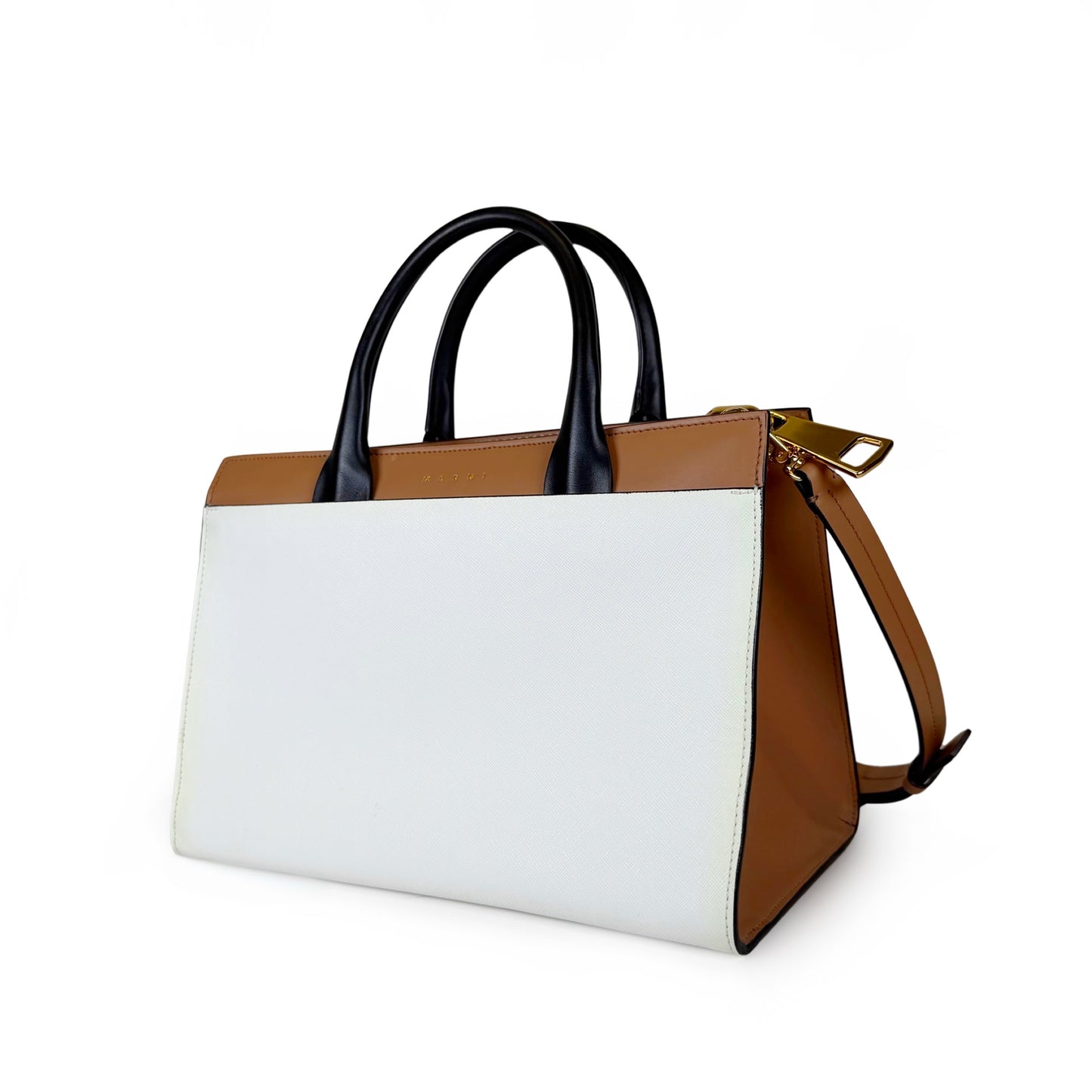 Marni Tricolor Satchel Bag
