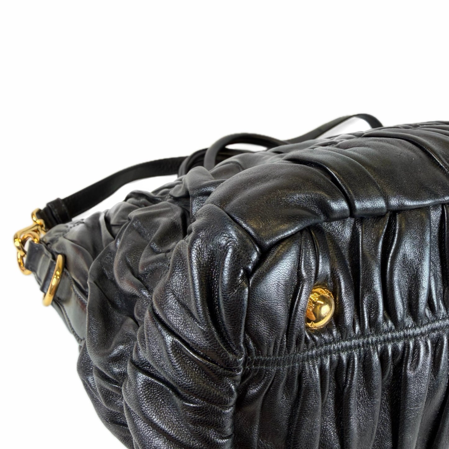Prada Nappa Gaufre Leather Tote Bag