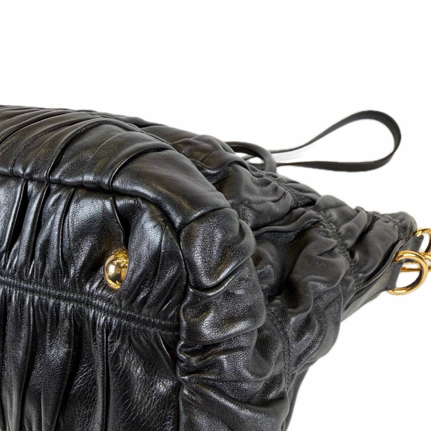 Prada Nappa Gaufre Leather Tote Bag