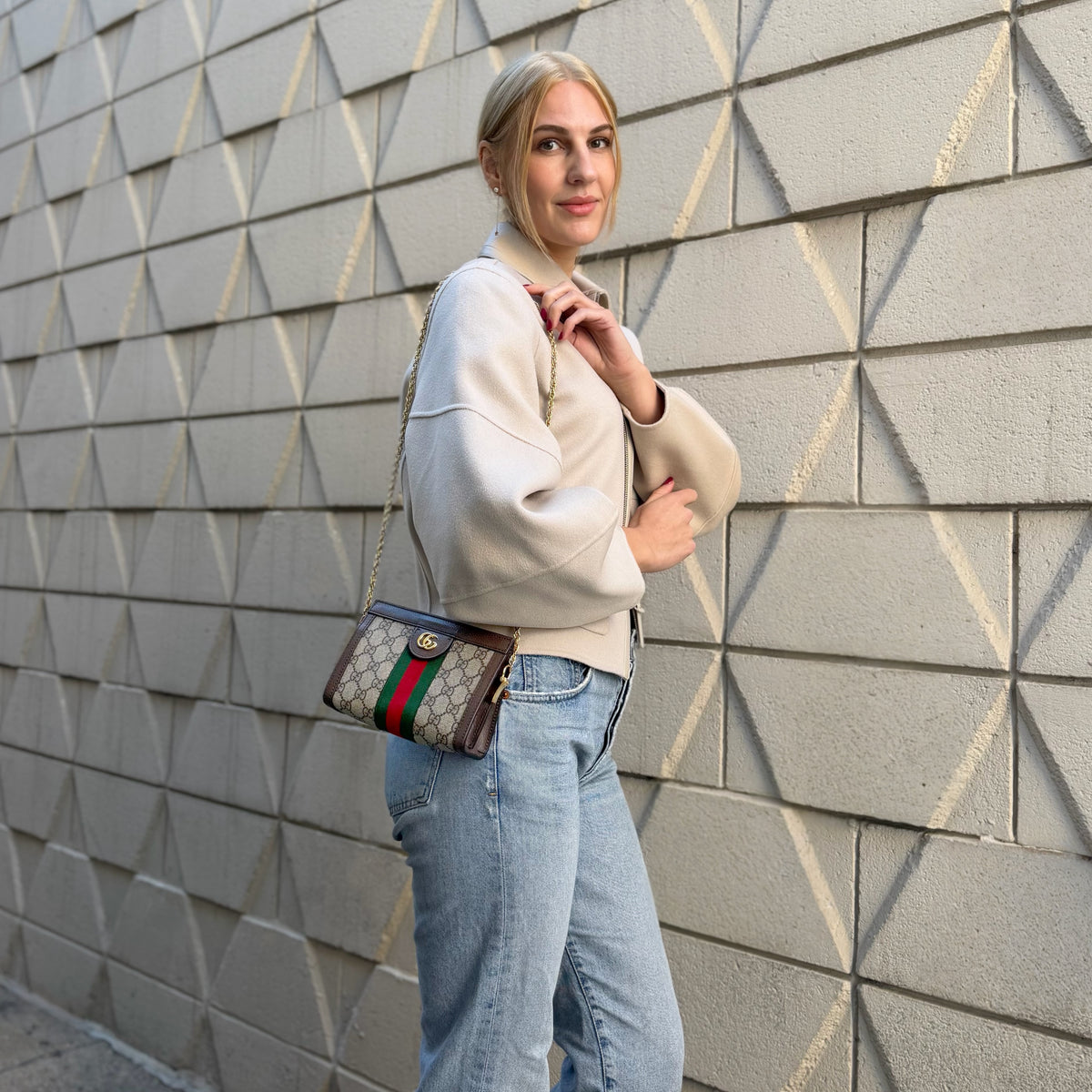 Gucci Ophidia Small Chain Shoulder Bag