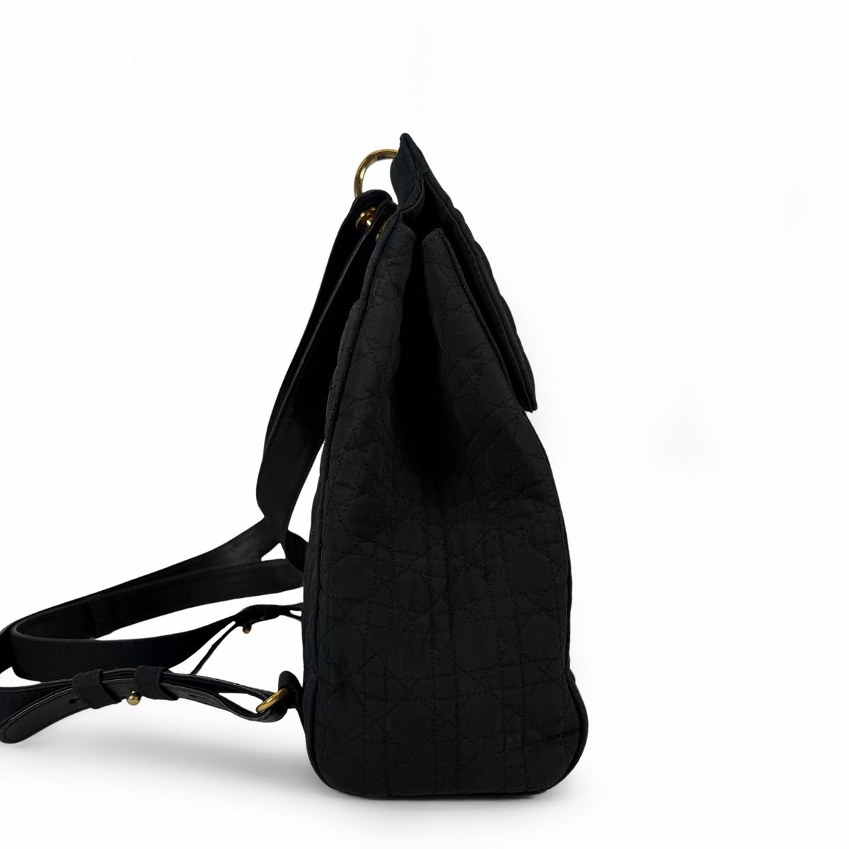 Christian Dior Vintage Cannage Nylon Backpack