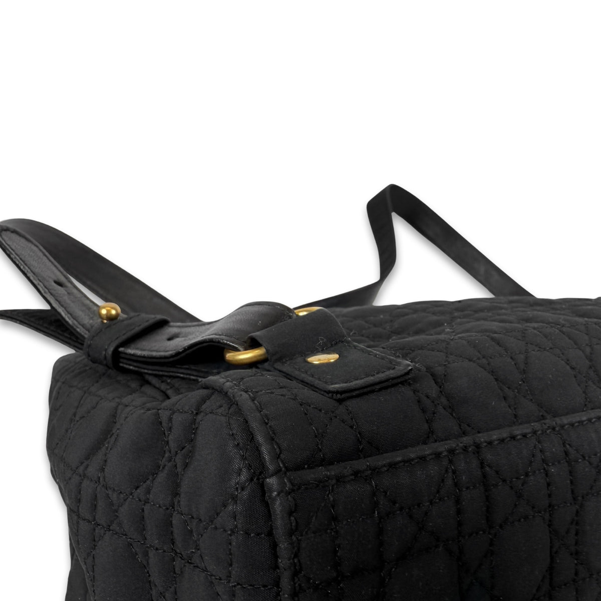 Christian Dior Vintage Cannage Nylon Backpack