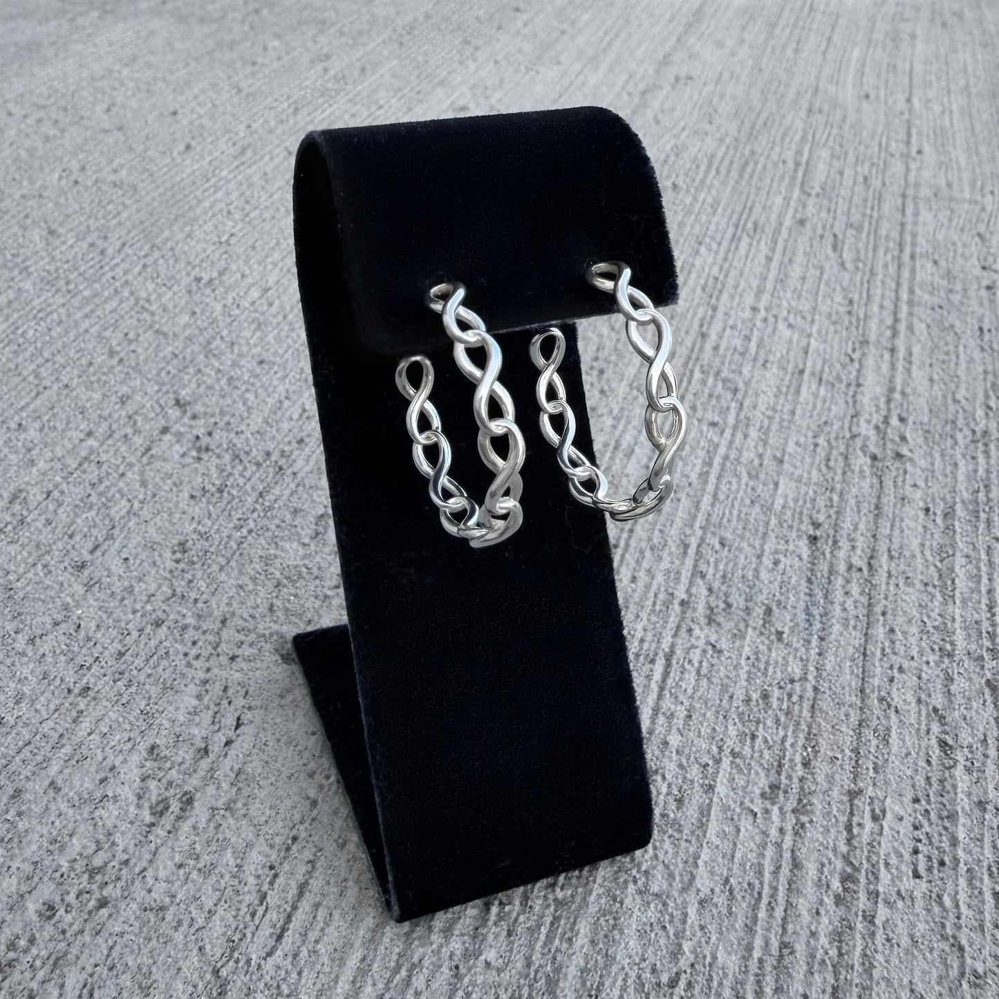 Tiffany & Co. Infinity Hoop Earrings