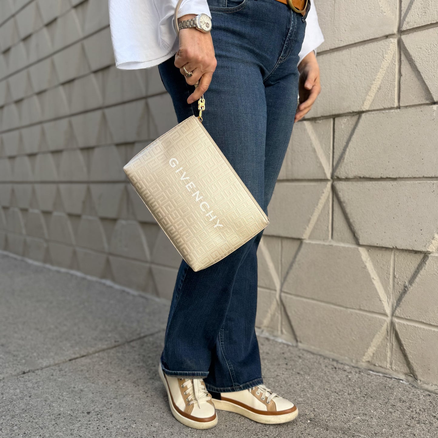 Givenchy 4G Wristlet Clutch