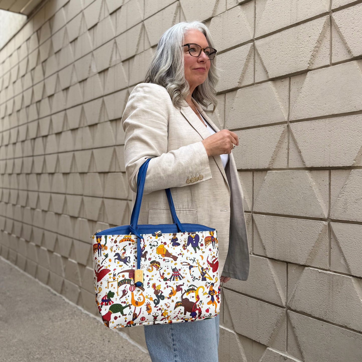 Piero Guidi Magic Circus Tote Bag