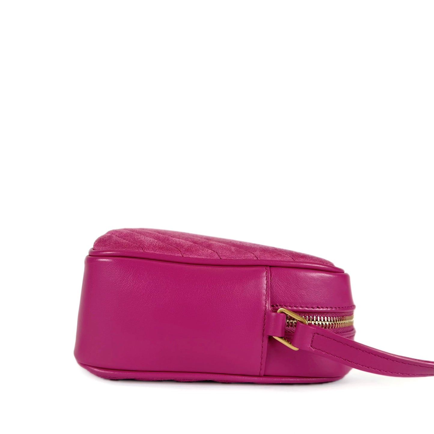 Saint Laurent Lou Suede Camera Bag