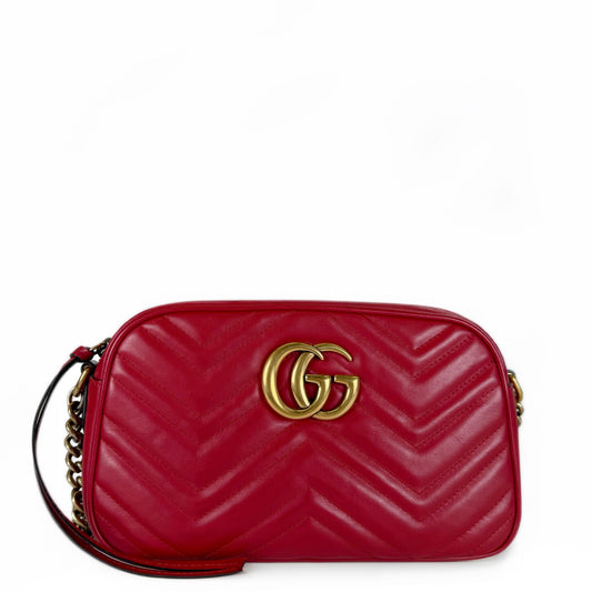 Gucci GG Marmont Matelassé Camera Bag