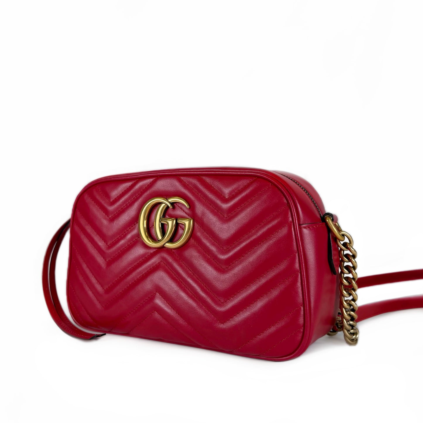 Gucci GG Marmont Matelassé Camera Bag