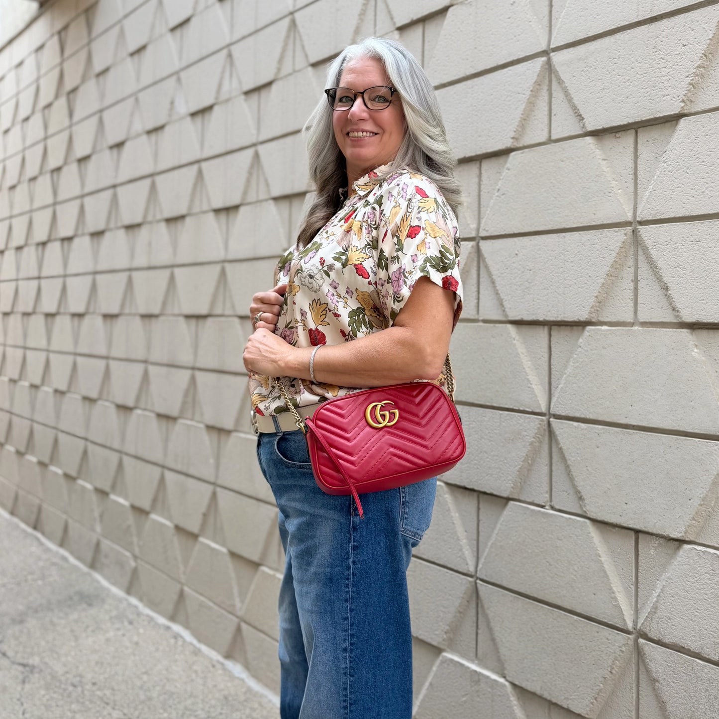 Gucci GG Marmont Matelassé Camera Bag