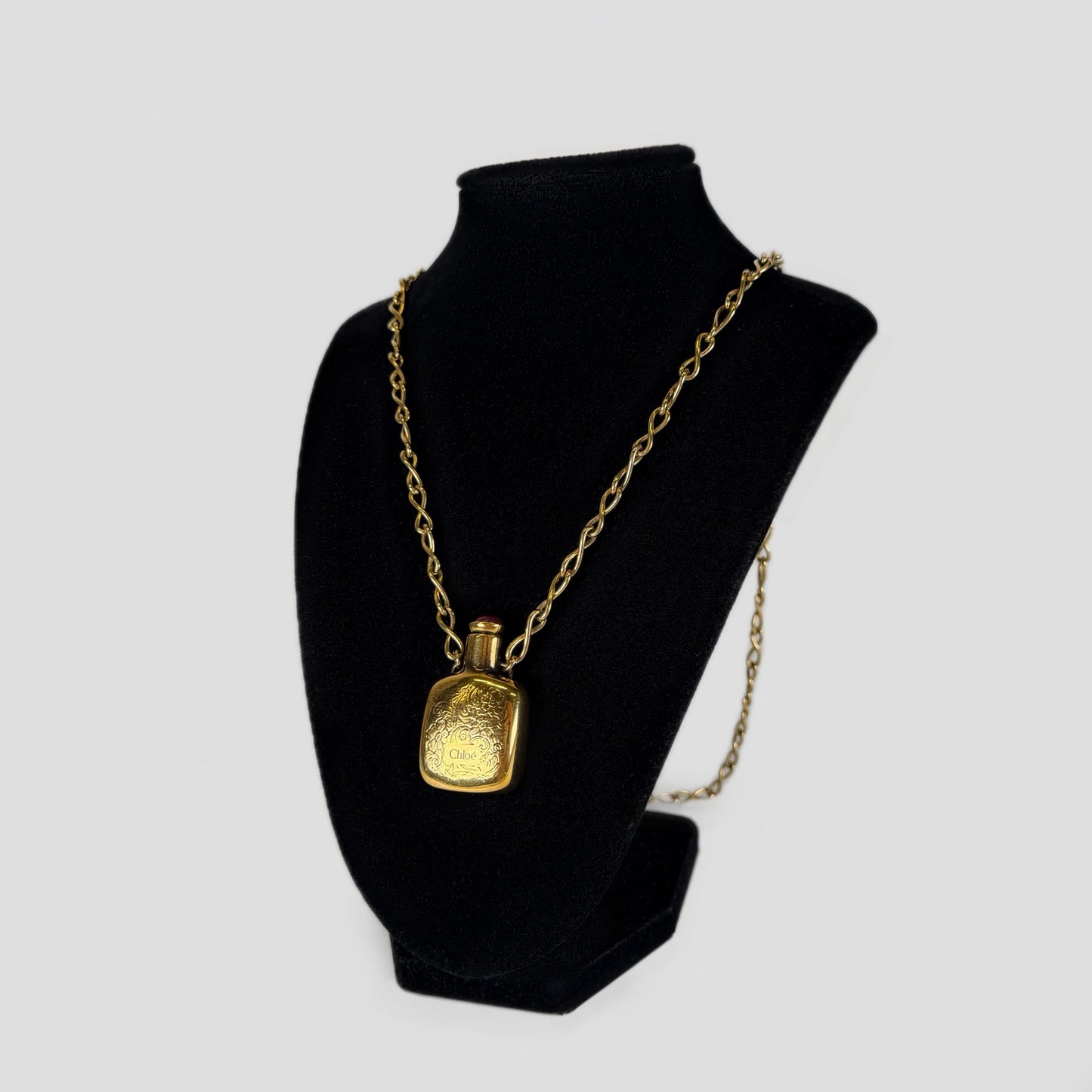 Chloé Victorian Elixir Bottle Pendant Necklace