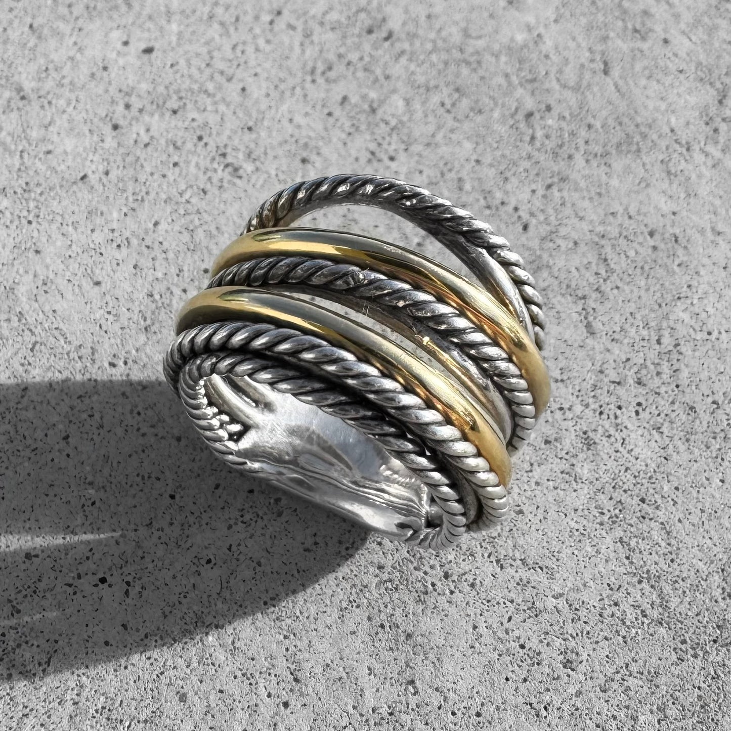 David Yurman Crossover Nine Row Ring