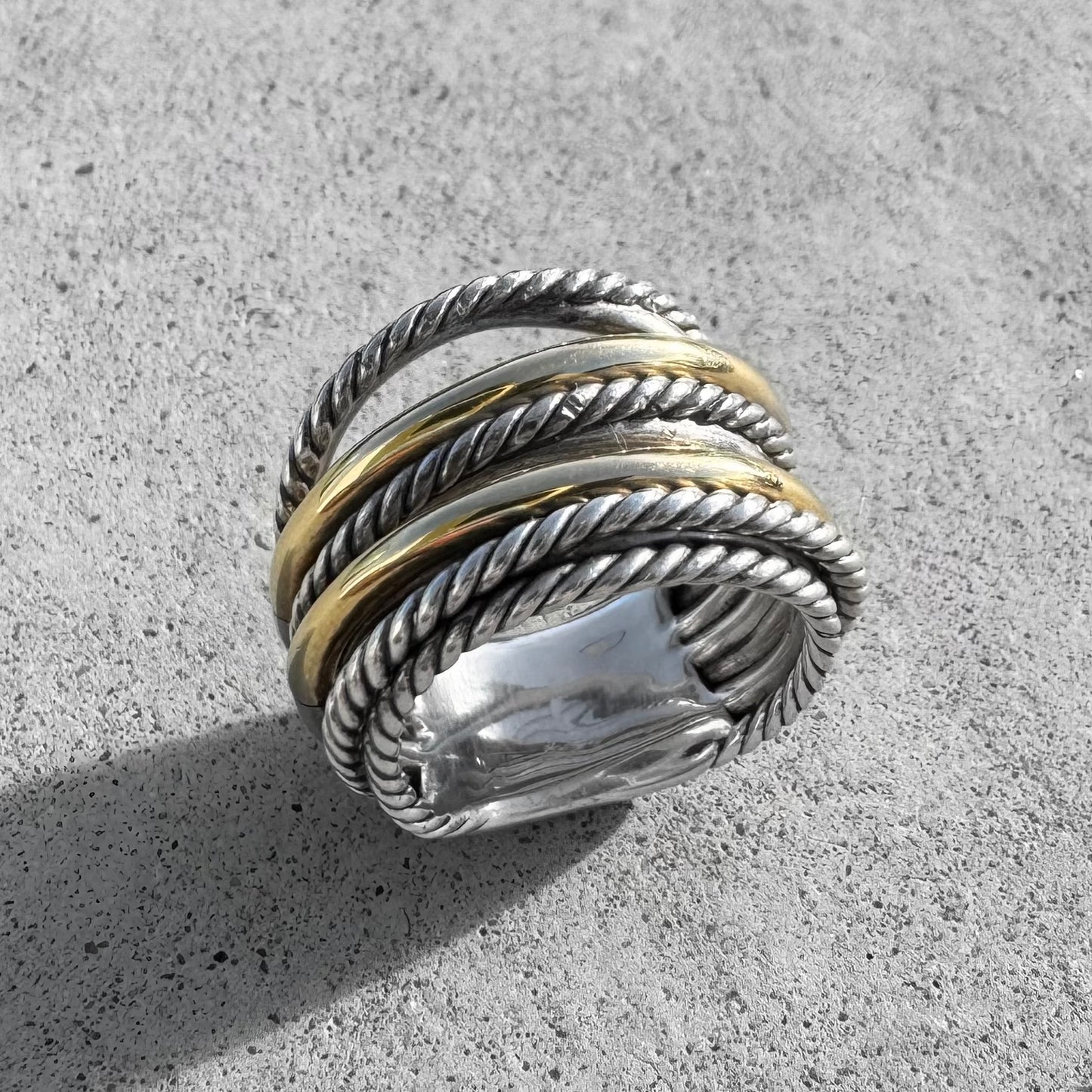 David Yurman Crossover Nine Row Ring