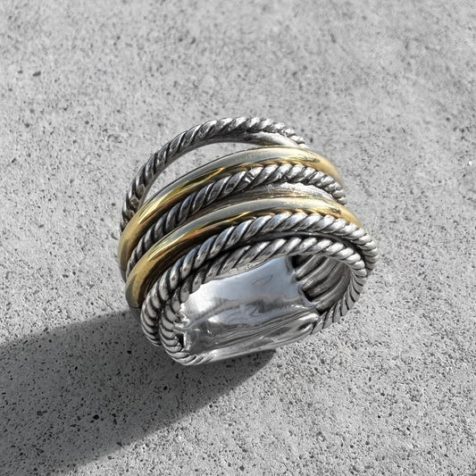 David Yurman Crossover Nine Row Ring