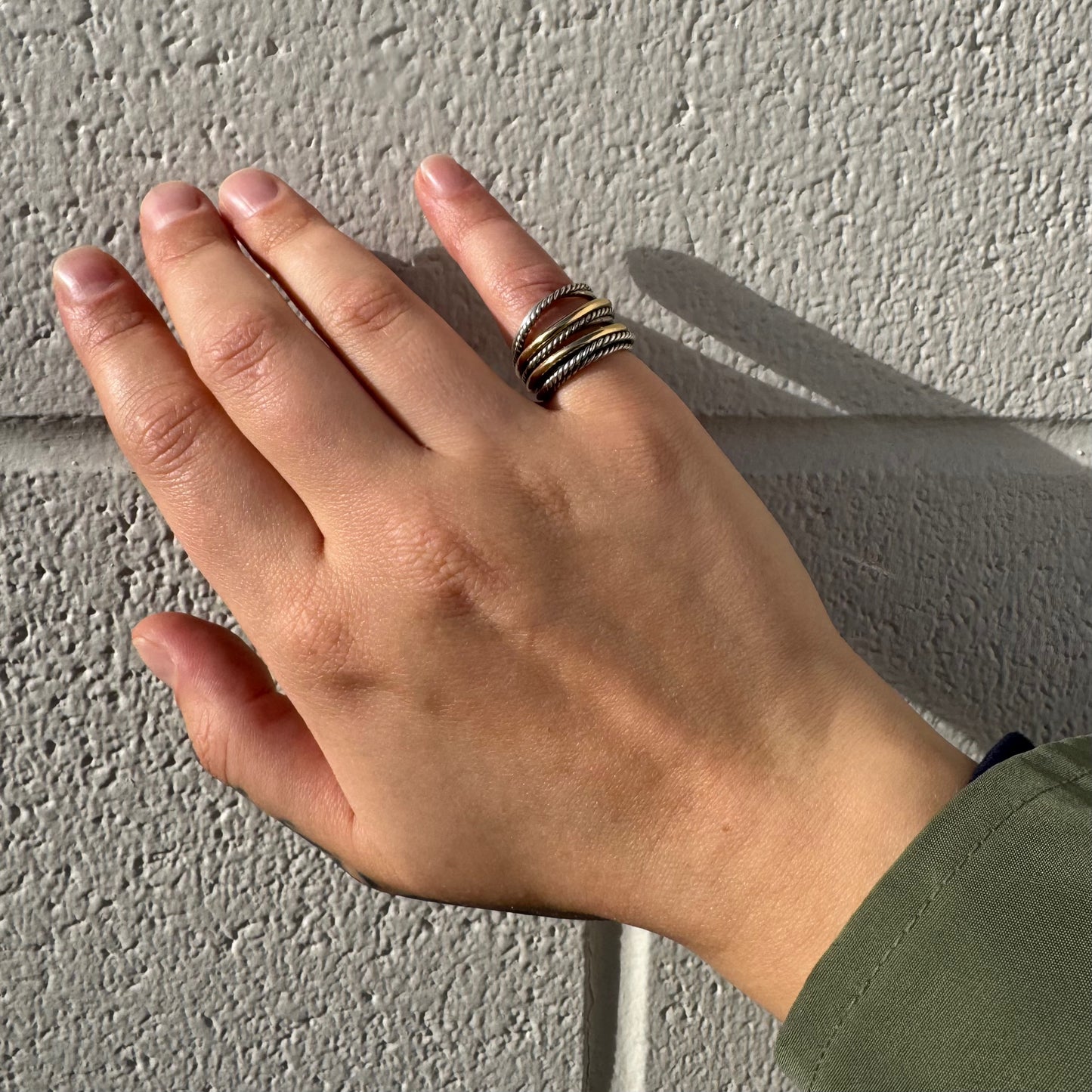 David Yurman Crossover Nine Row Ring