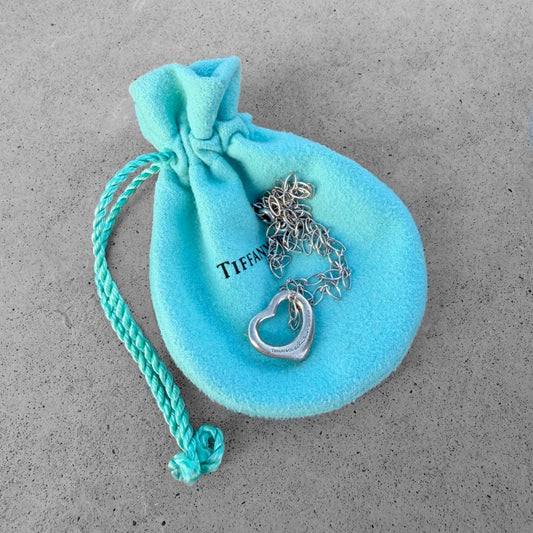 Tiffany & Co. Elsa Peretti Open Heart Necklace