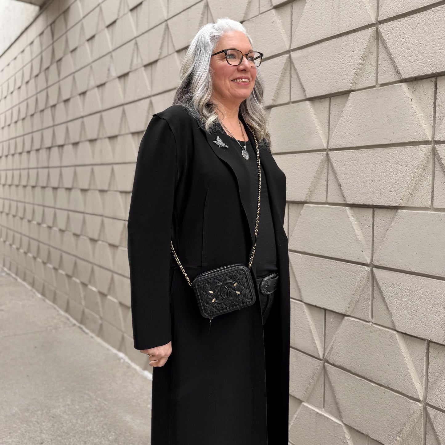 Chanel CC Filigree Clutch