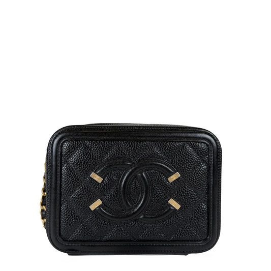 Chanel CC Filigree Clutch