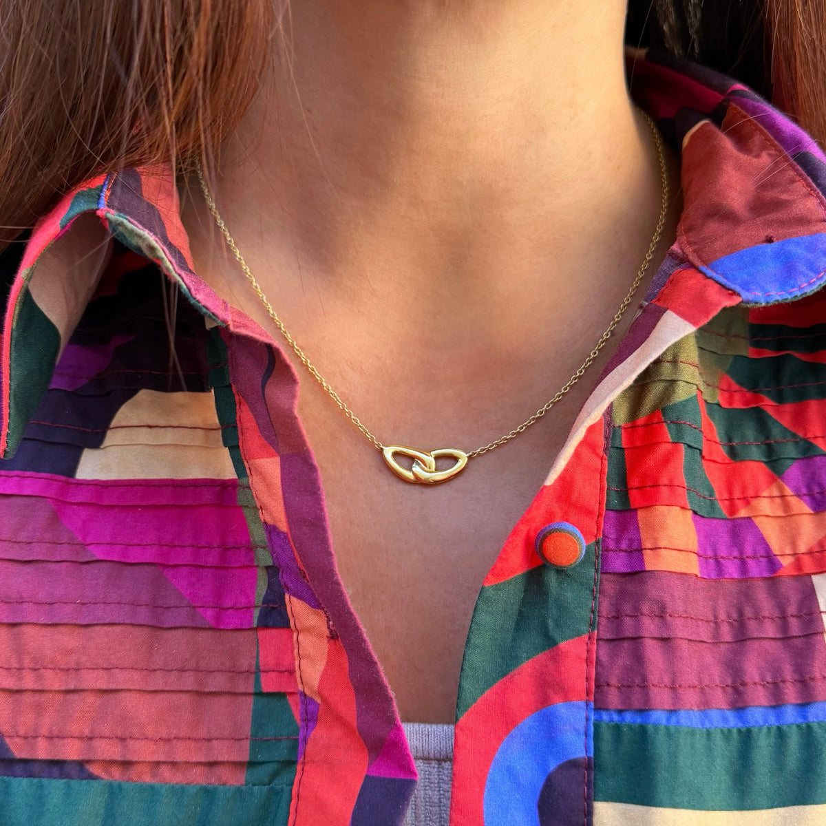 Ippolita Infinity Yellow Gold Necklace