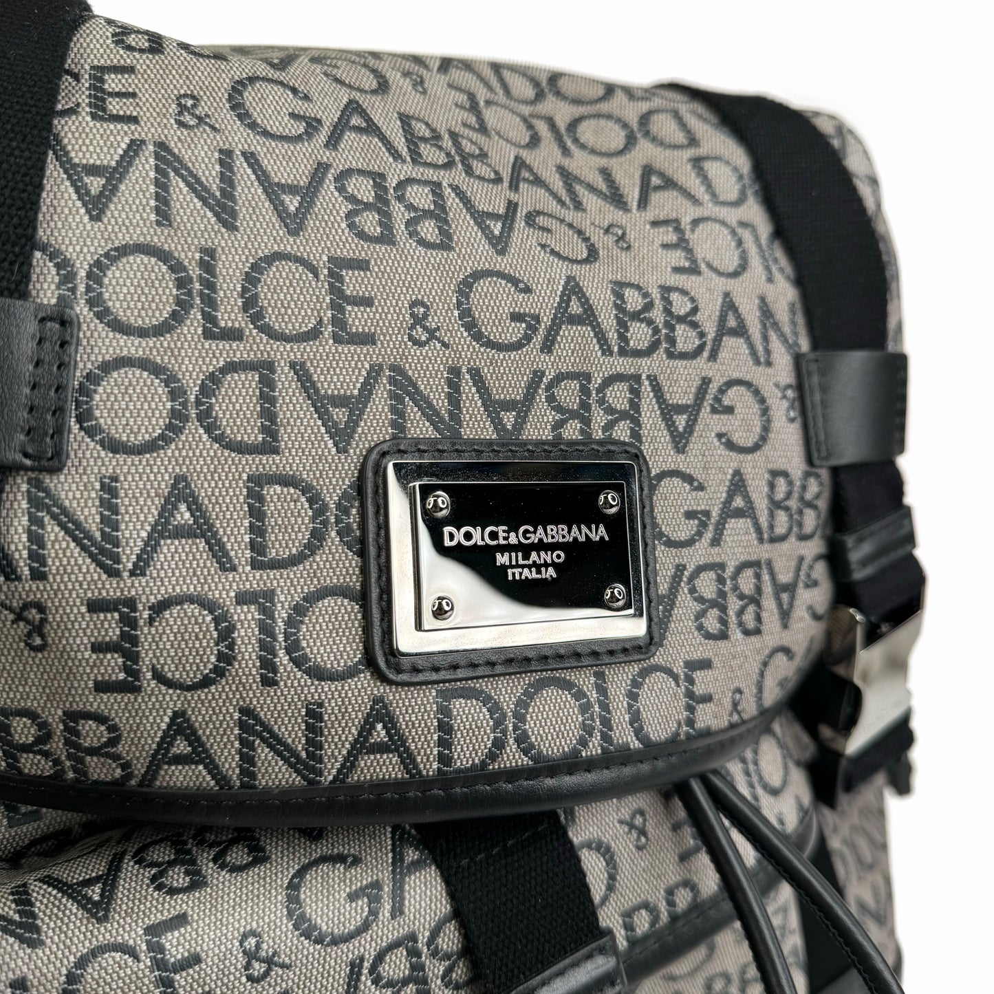 Dolce & Gabbana Logo Plaque Backpack