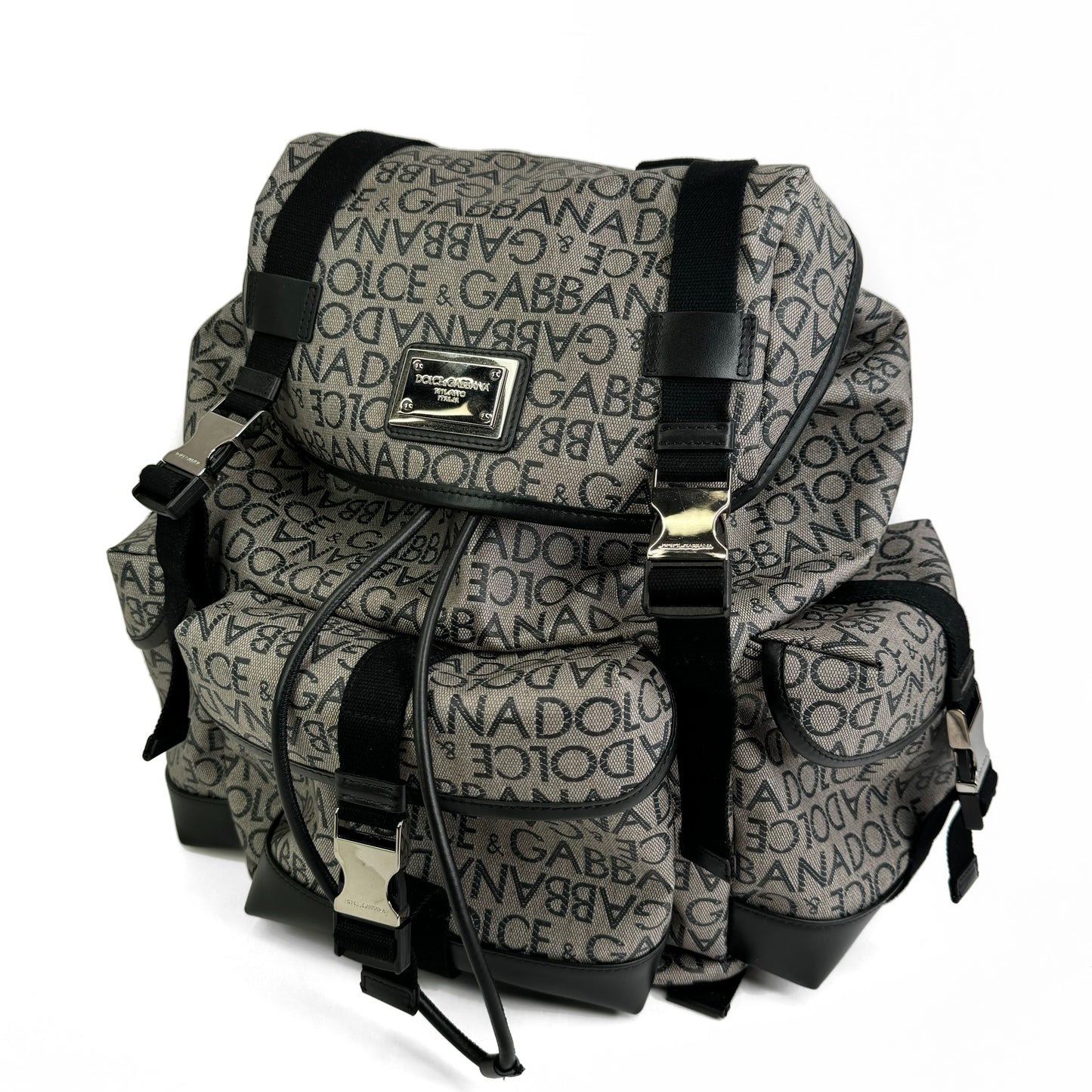 Dolce & Gabbana Logo Plaque Backpack