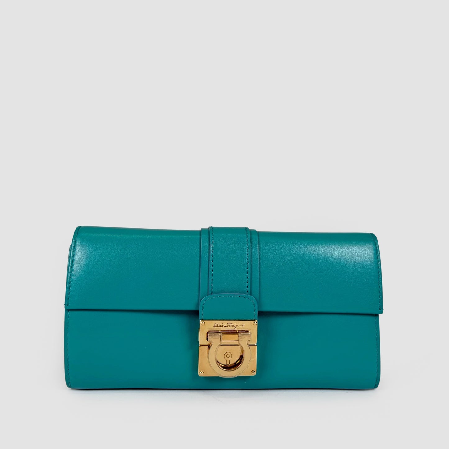 Salvatore Ferragamo Gancini Long Wallet