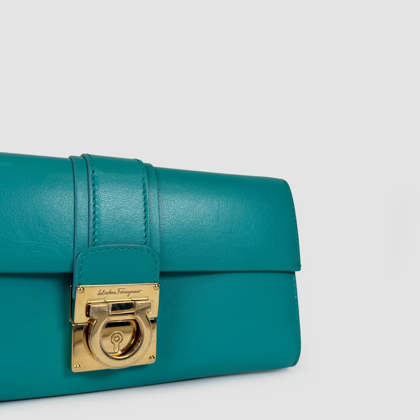 Salvatore Ferragamo Gancini Long Wallet