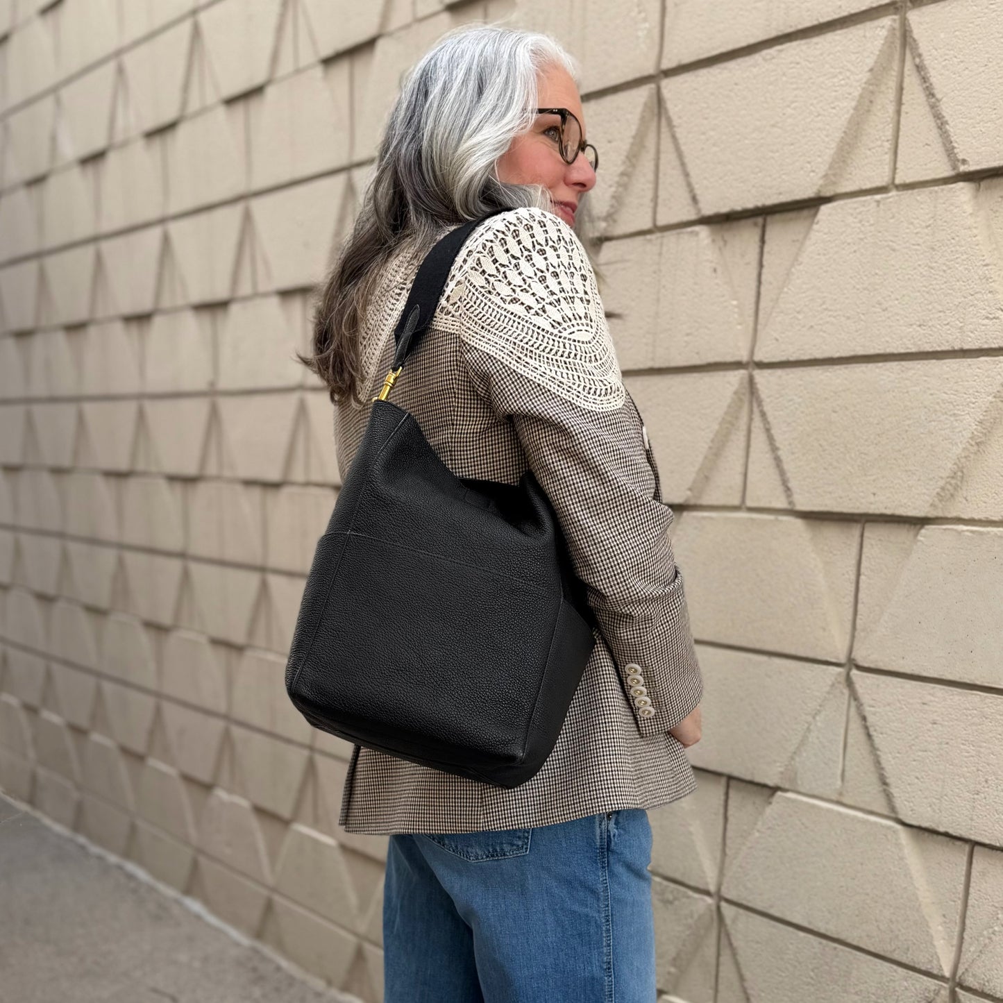 Celine Sangle Medium Bucket Bag