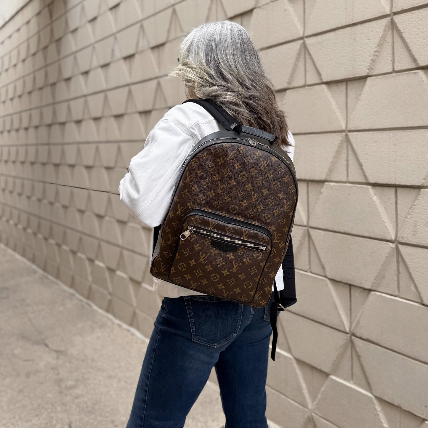 Louis Vuitton Macassar Josh Backpack