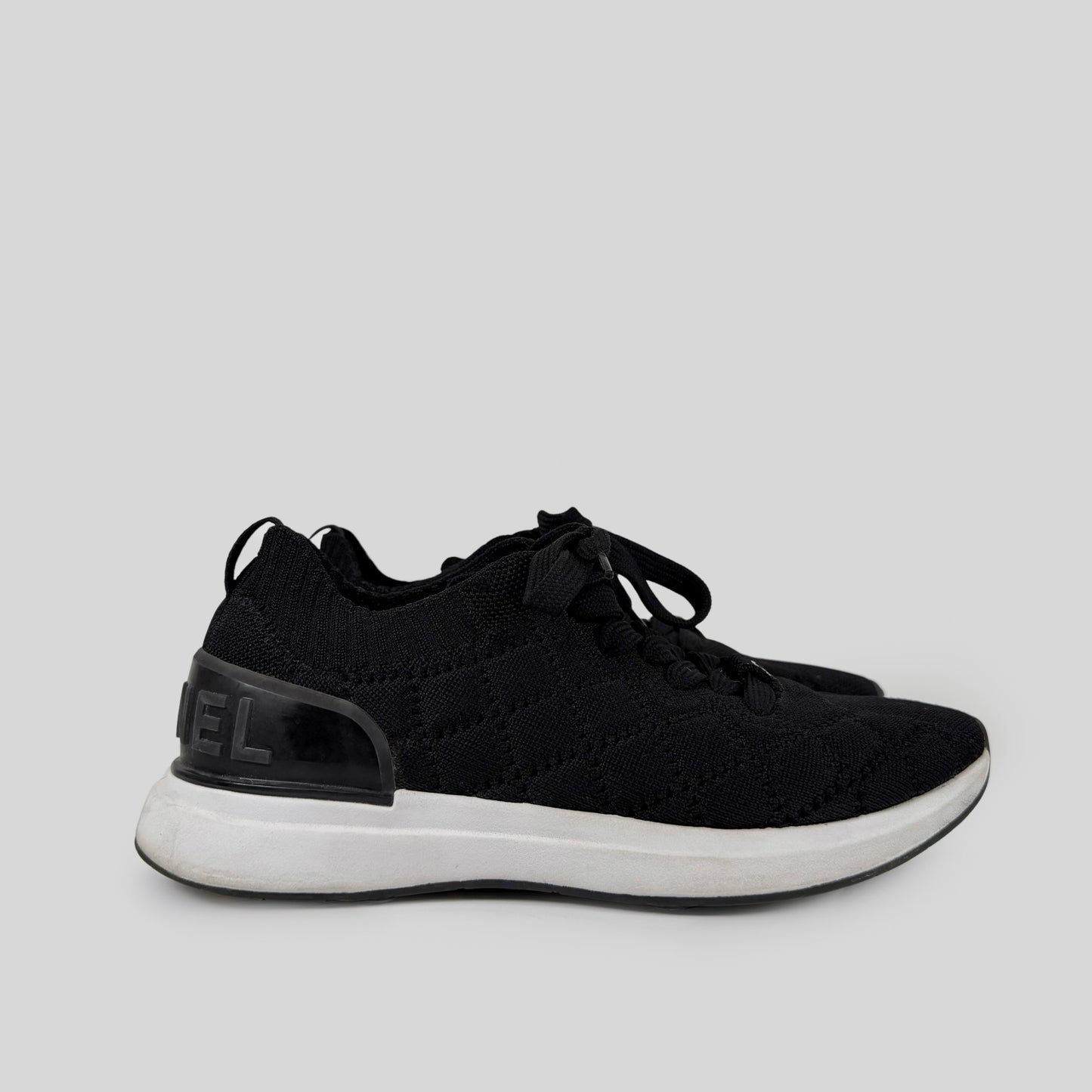 Chanel Knit CC Low-Top Sneakers