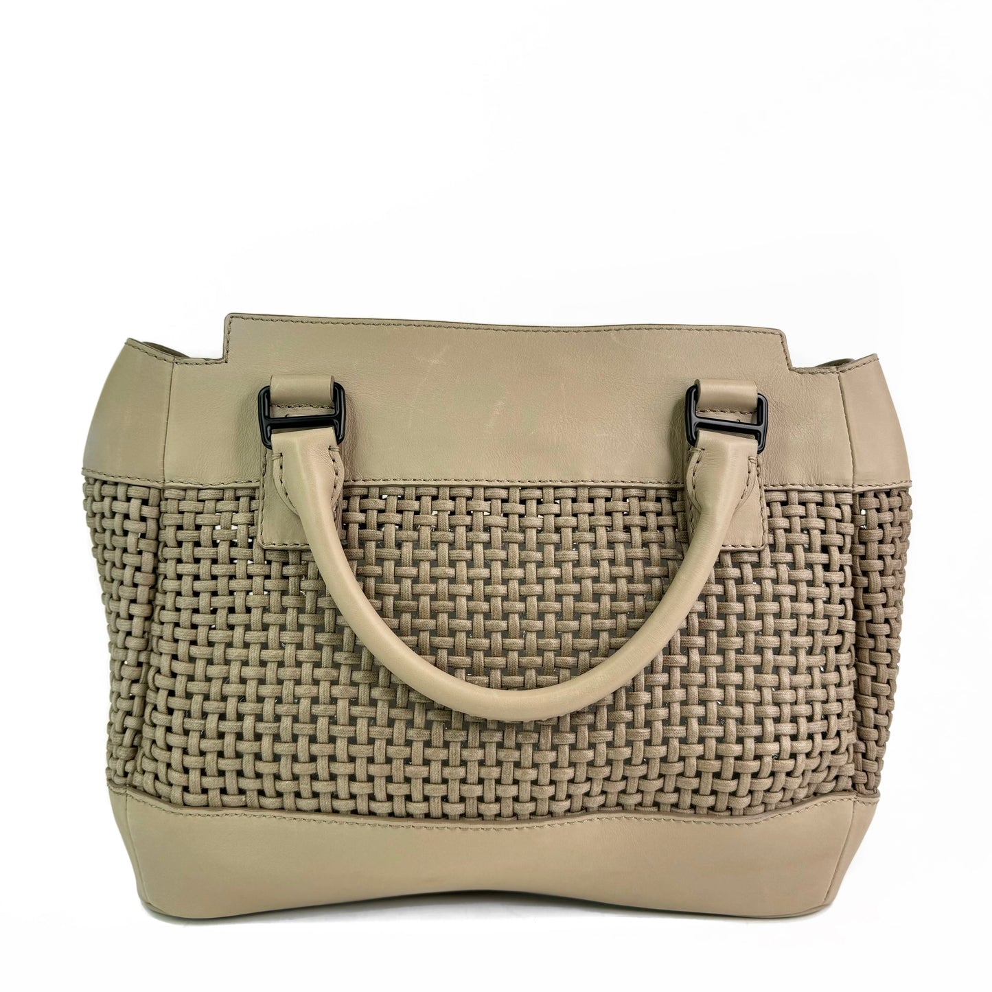 Burberry Weave Whipstitch Bag