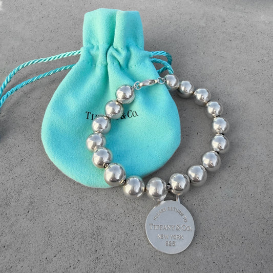 Tiffany & Co. Return to Tiffany Bead Ball Bracelet