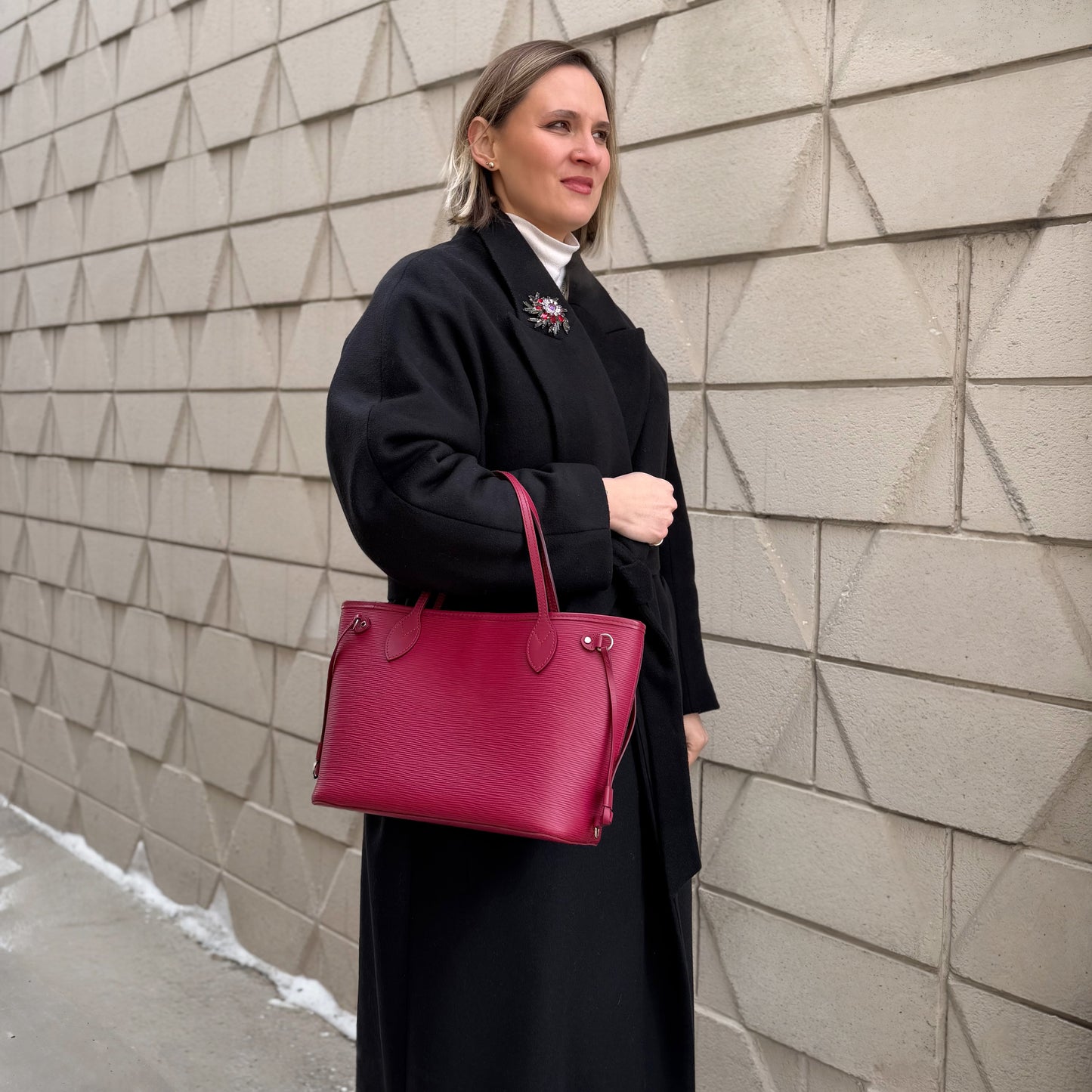 Louis Vuitton Epi Neverful PM Bag