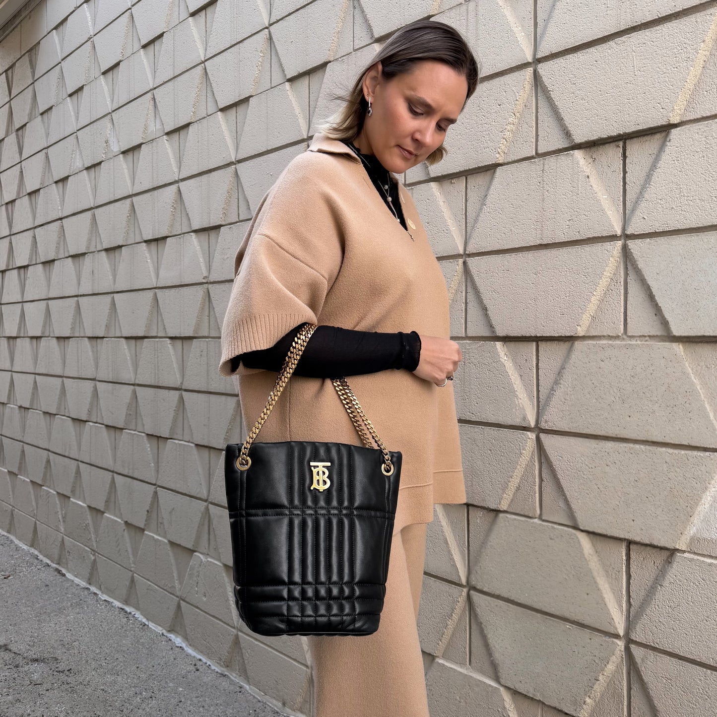 Burberry Lola Medium Bucket Bag