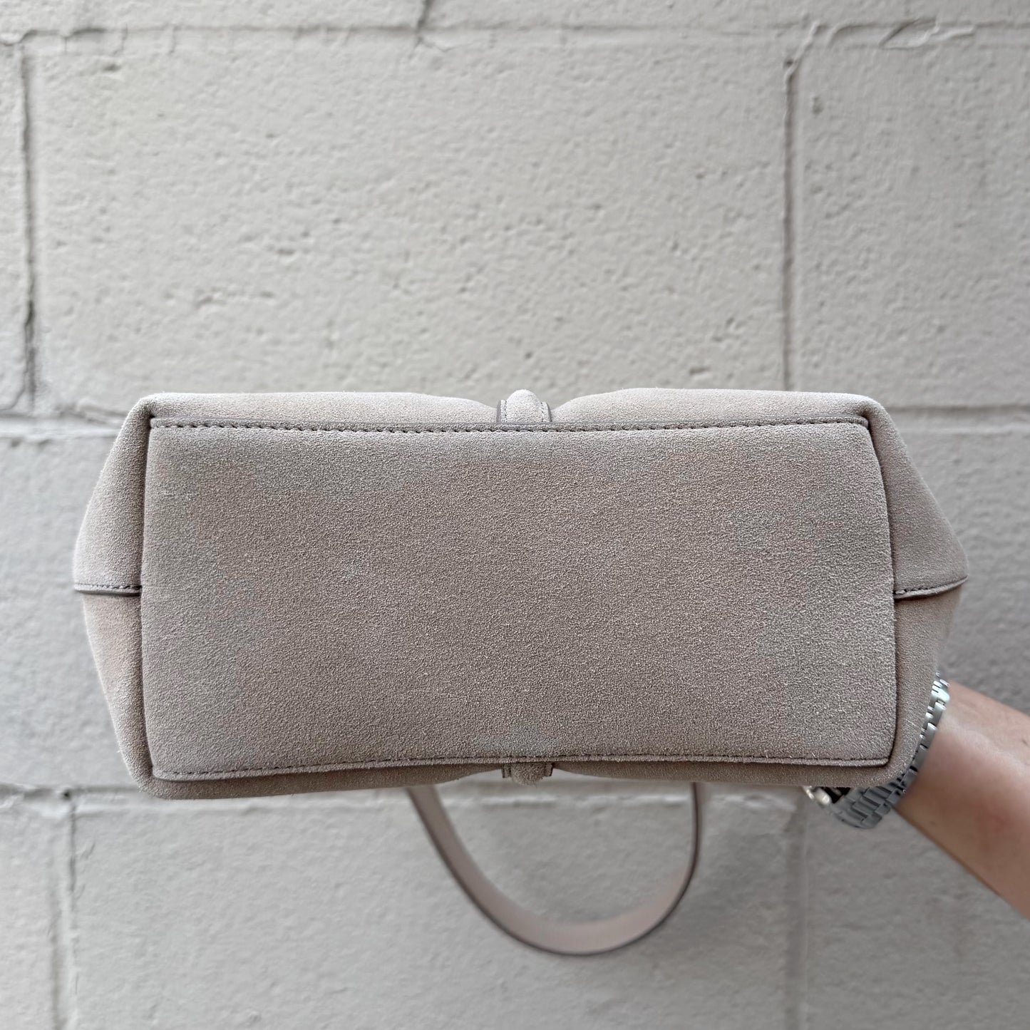 Demellier Siena Suede Bucket Bag