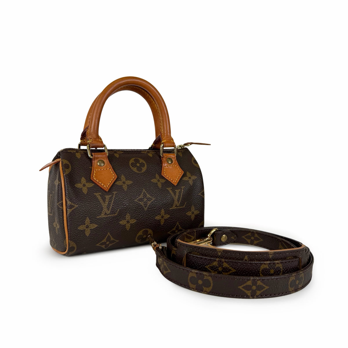Louis Vuitton Nano Speedy Vintage Mini HL Bag