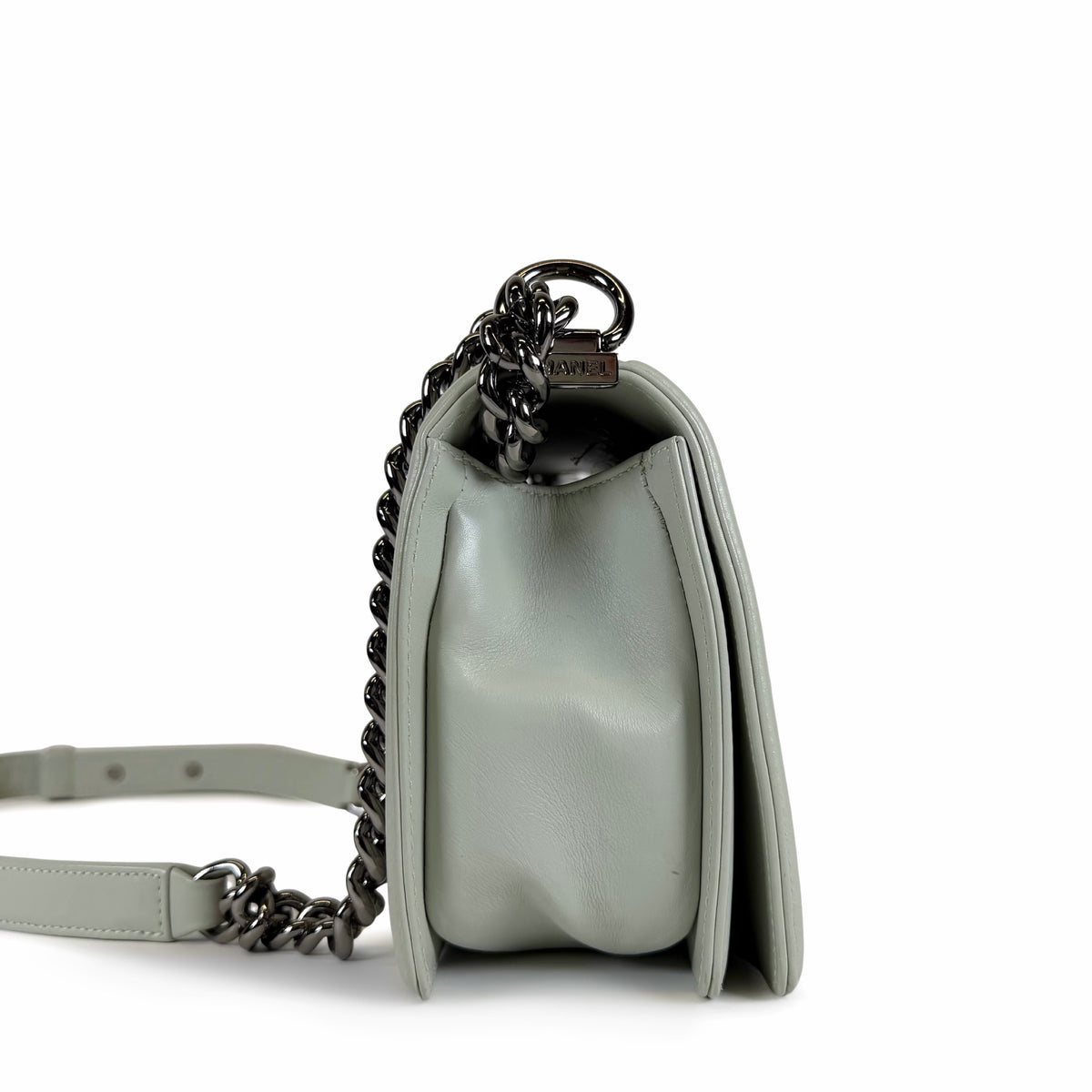 Chanel Python Boy Bag