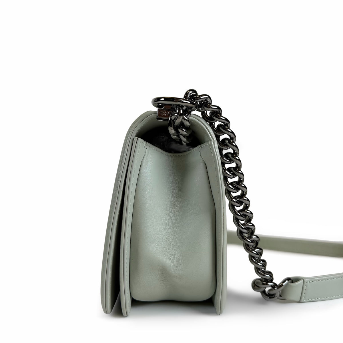 Chanel Python Boy Bag