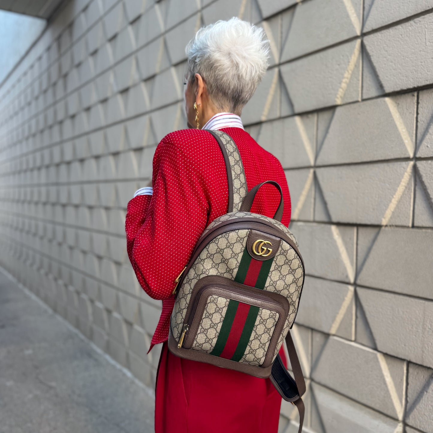 Gucci Supreme Ophidia Backpack