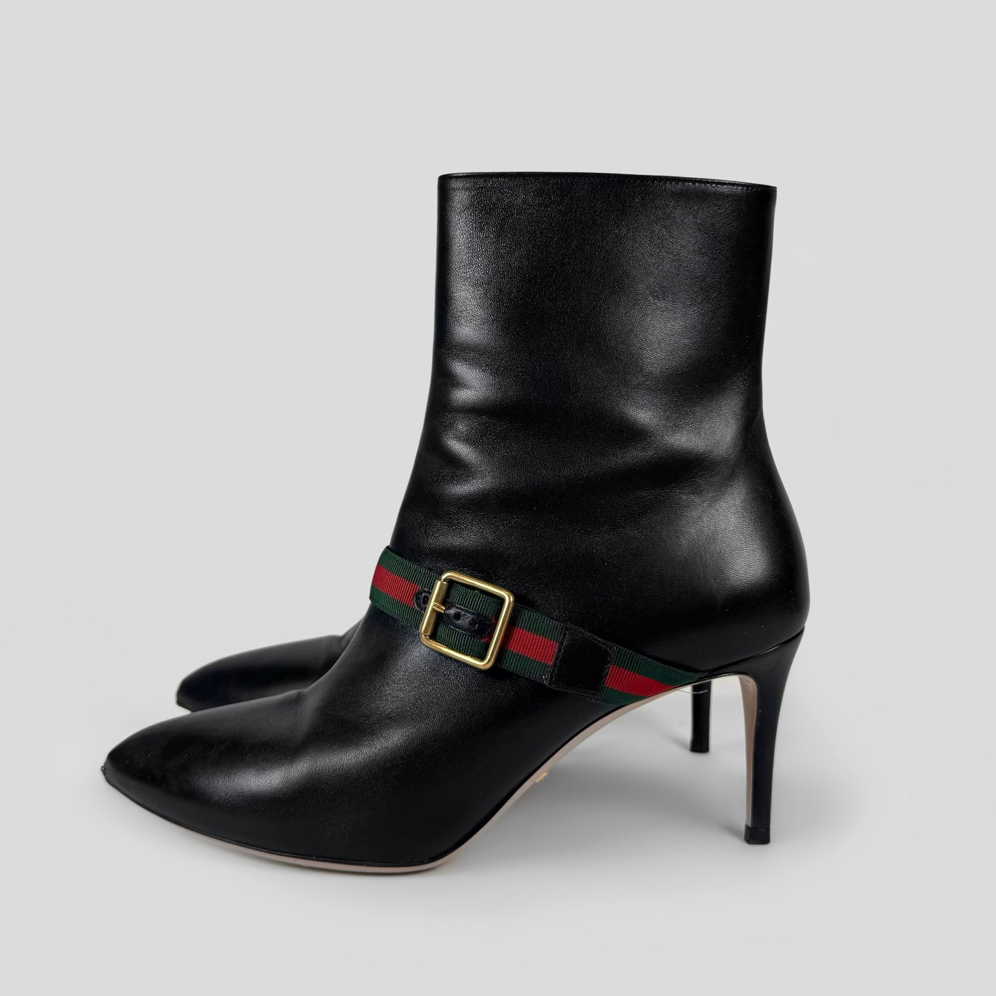 Gucci Sylvie Heeled Boots