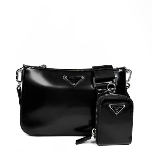 Prada Re-Edition Spazzolota Crossbody Bag