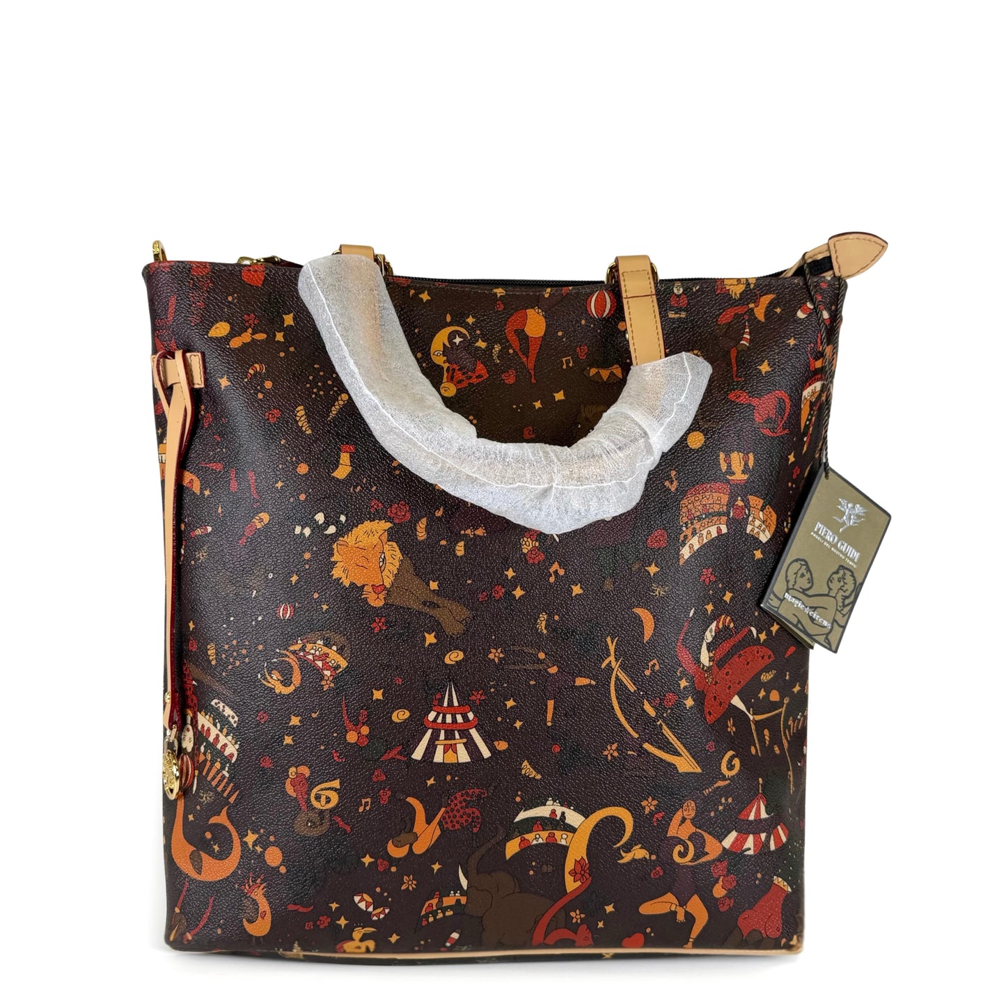 Piero Guidi Magic Circus Tall Tote Bag